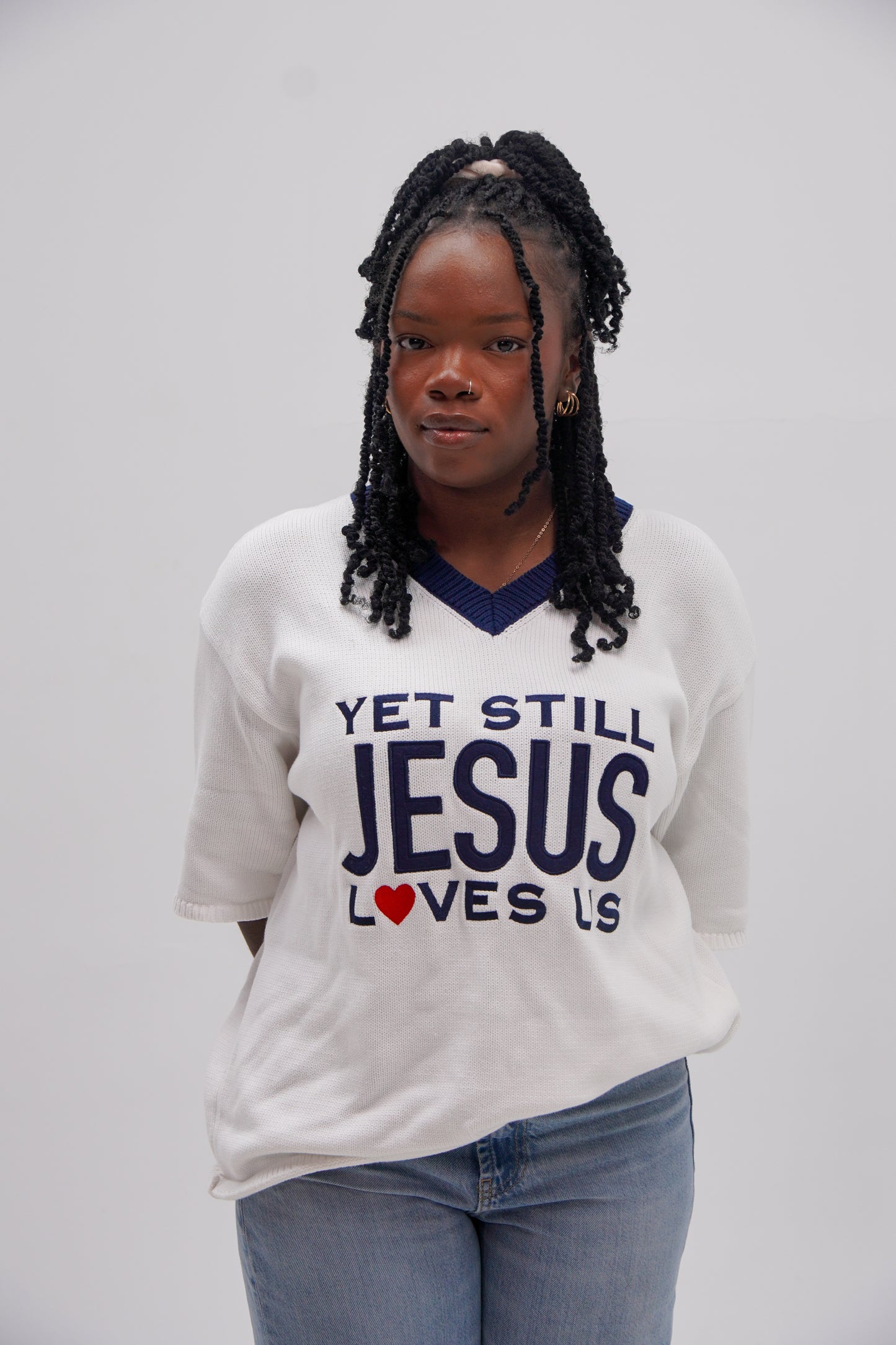 YET STILL SHORT SLEEVE KNIT